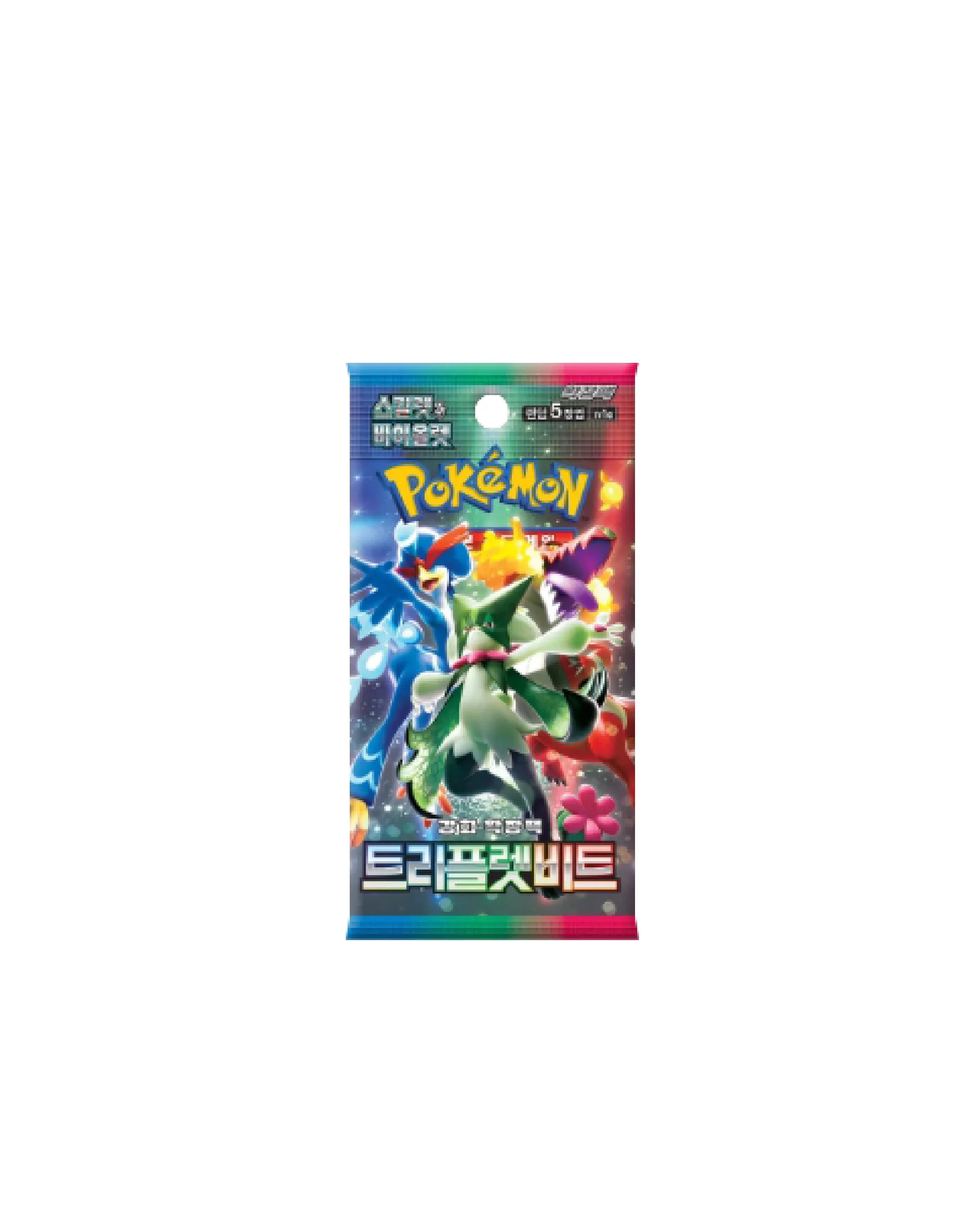 Pokemon - Scarlet & Violet Triplet Beat Booster Pack (Korean)